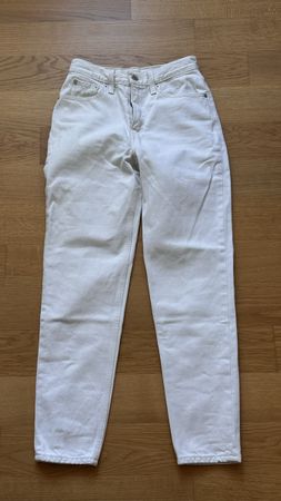 Levi's Mom Jeans weiss Grösse W24 L28 