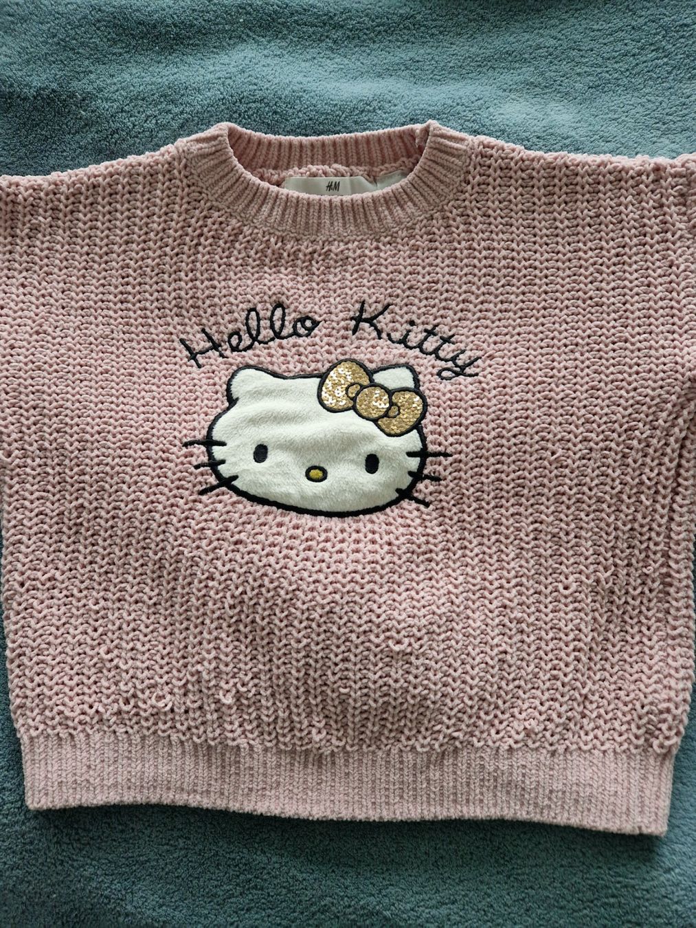 H&M Pullover & Sweatshirts: Chenille Pullover grösse 98/104 Hello Kitty – Gebraucht aus Heimberg von Eleanor20 1