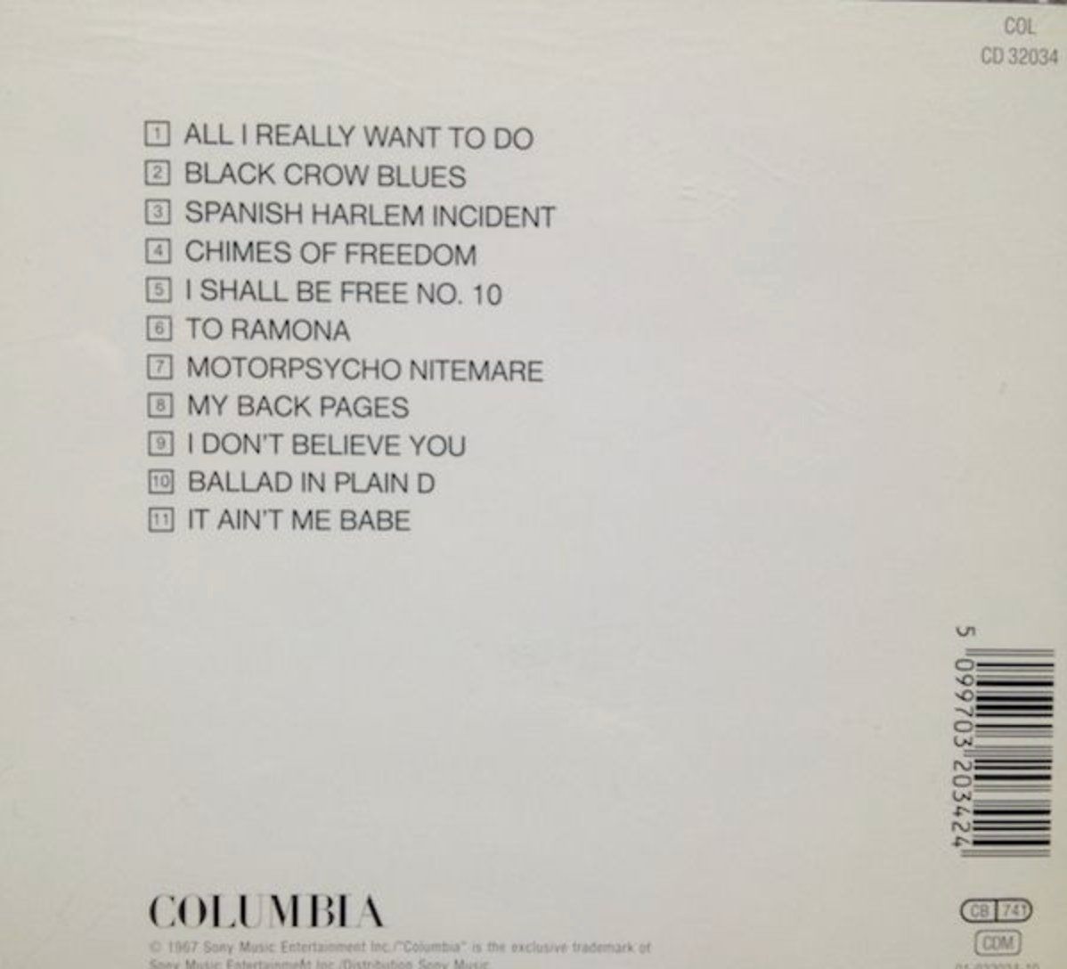 CD: Bob Dylan - Another Side of Bob Dylan – Usato da Brunnen venduto da Barfly5 1