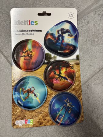 Kletties Ergobag 5 pièces badge robot