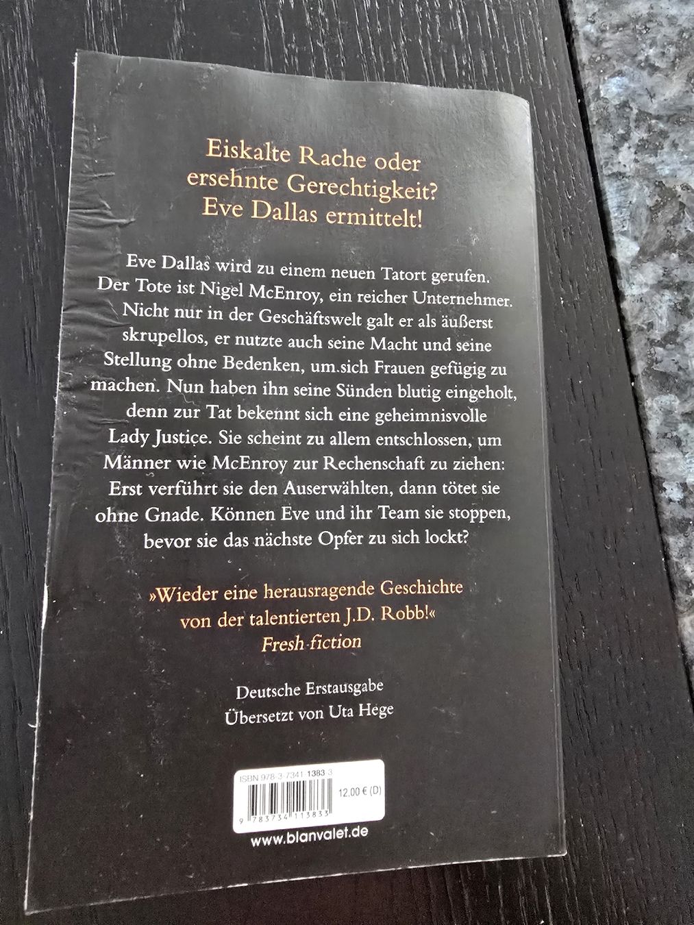 Libri: Nora Roberts-> Der Kuss der schwarzen Witwe – Usato da Knonau venduto da Vrony6 1