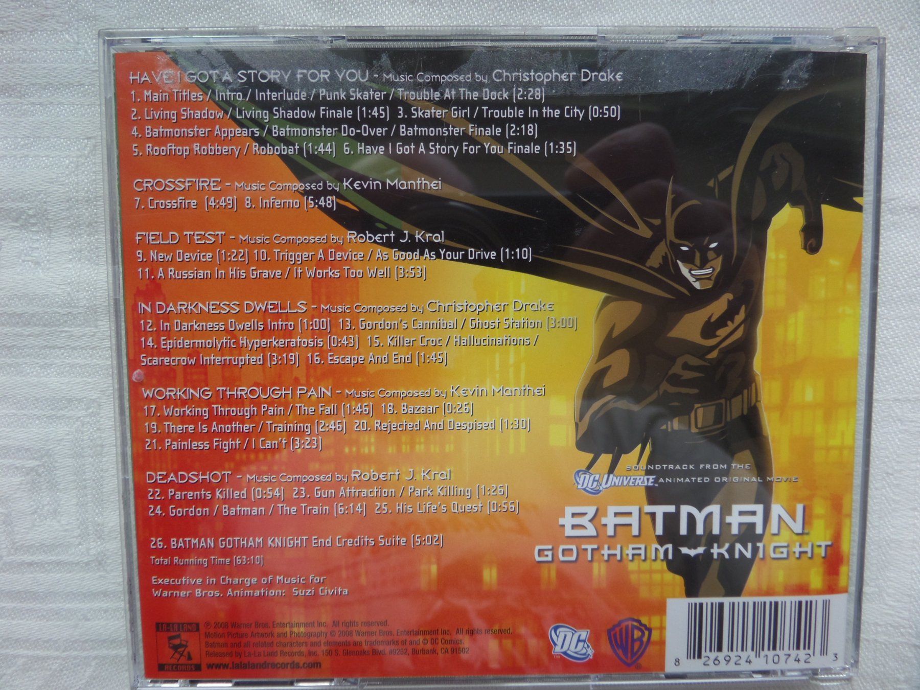 CDs: Christopher Drake - Batman Gotham Knight – D'occasion à Genève par CDLPBookS 1