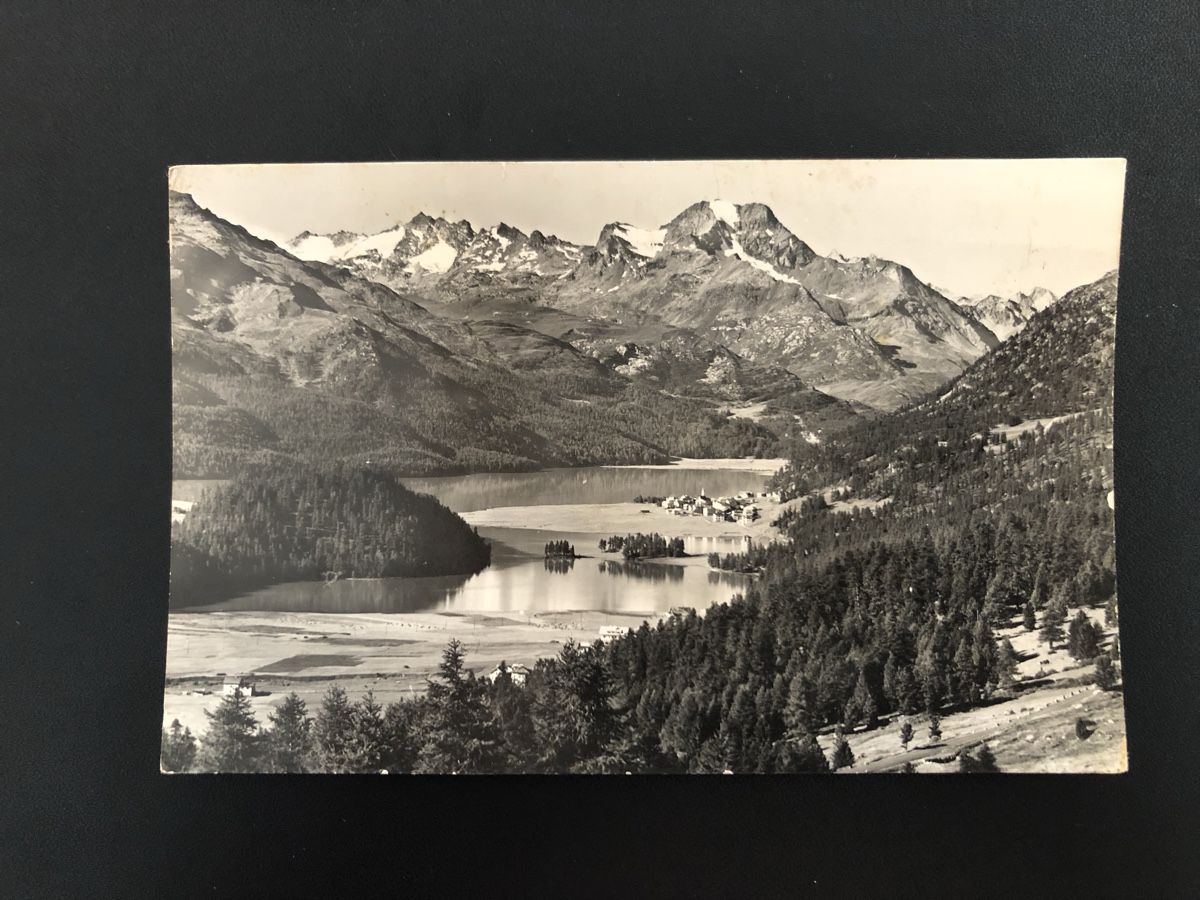 Ansichtskarten: Ansichtskarte Silvaplana – Gebraucht aus Näfels von fritzjk
