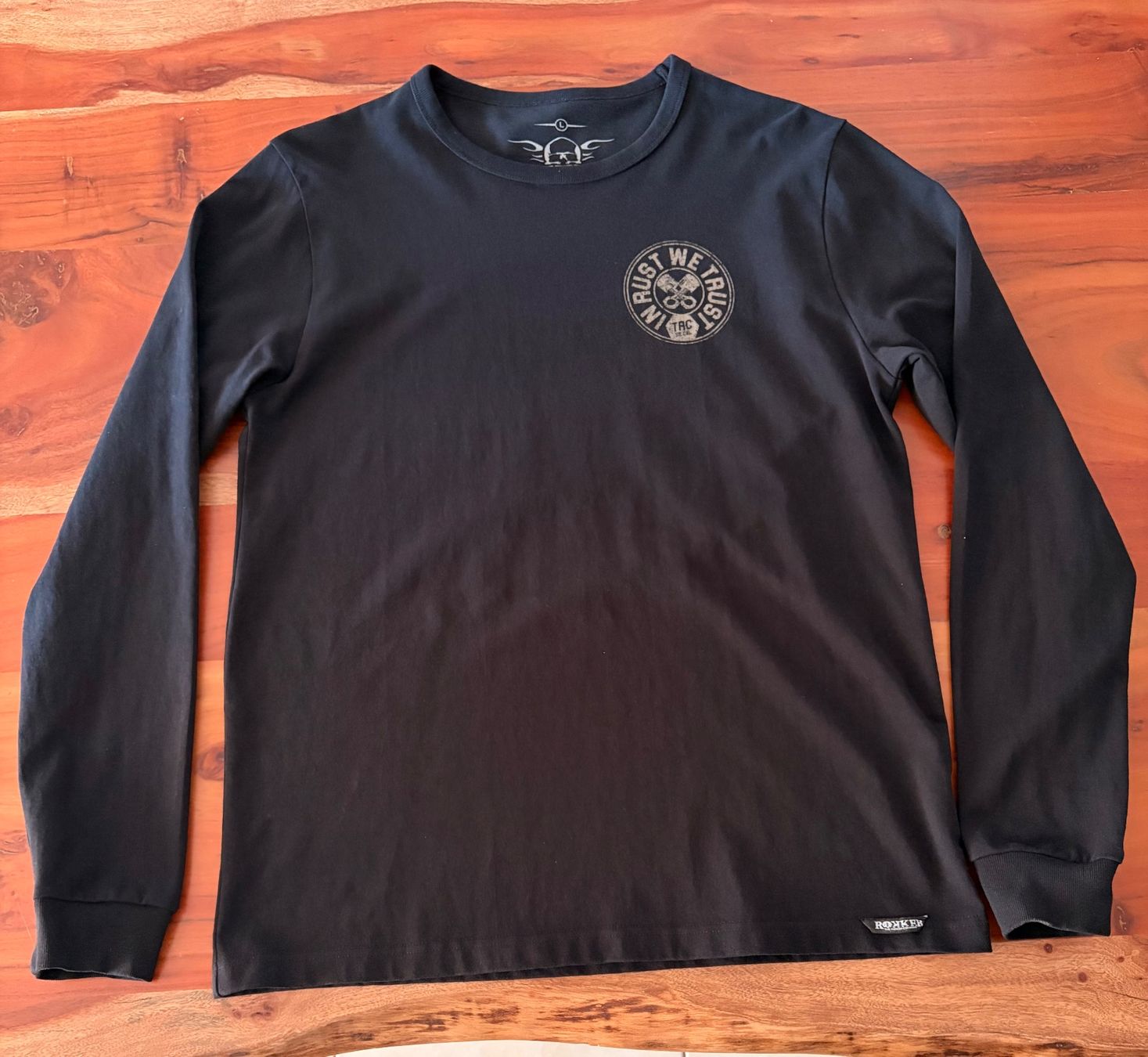 Rokker Pullover & Sweatshirts: Neuer Trust Longsleeve Black – Gebraucht aus Bronschhofen von hobbykatz