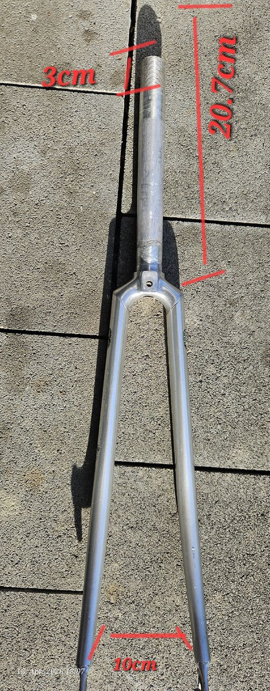 Forchette: Originale Vitus 979 Duralinox Aluminiumgabel – Usato da Utzenstorf venduto da Neukomm23 4