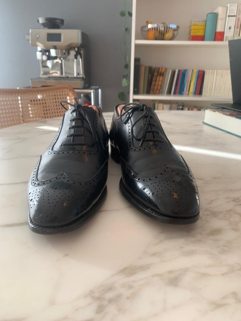 Scarpe da uomo: Wingtip Oxfords George Cleverly – Usato da Bern venduto da MiroWitzig