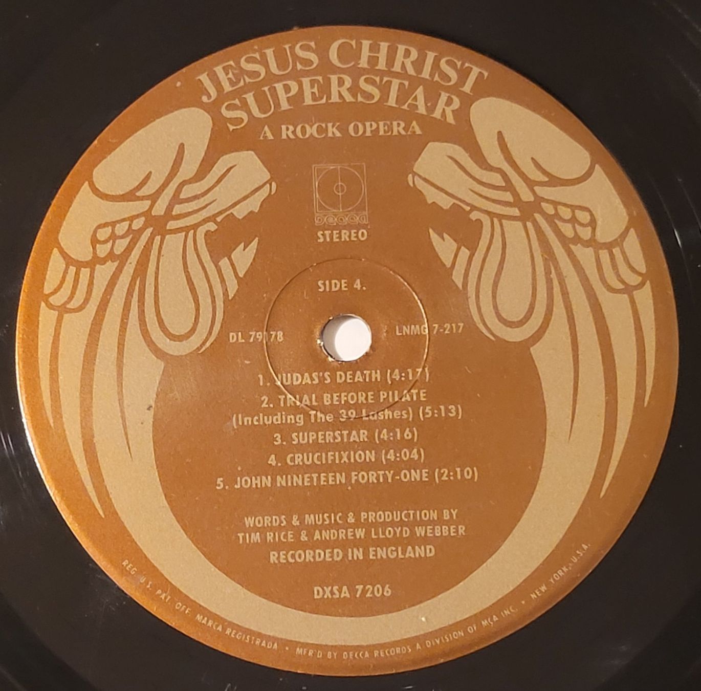 Schallplatten: Jesus Christ Superstar - von 1972 – Gebraucht aus Zürich von Avd 8