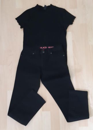Mädchen Hose+Bluse,Gr.L,10-12-Jährige,Marke:PLACE + ART CLAS