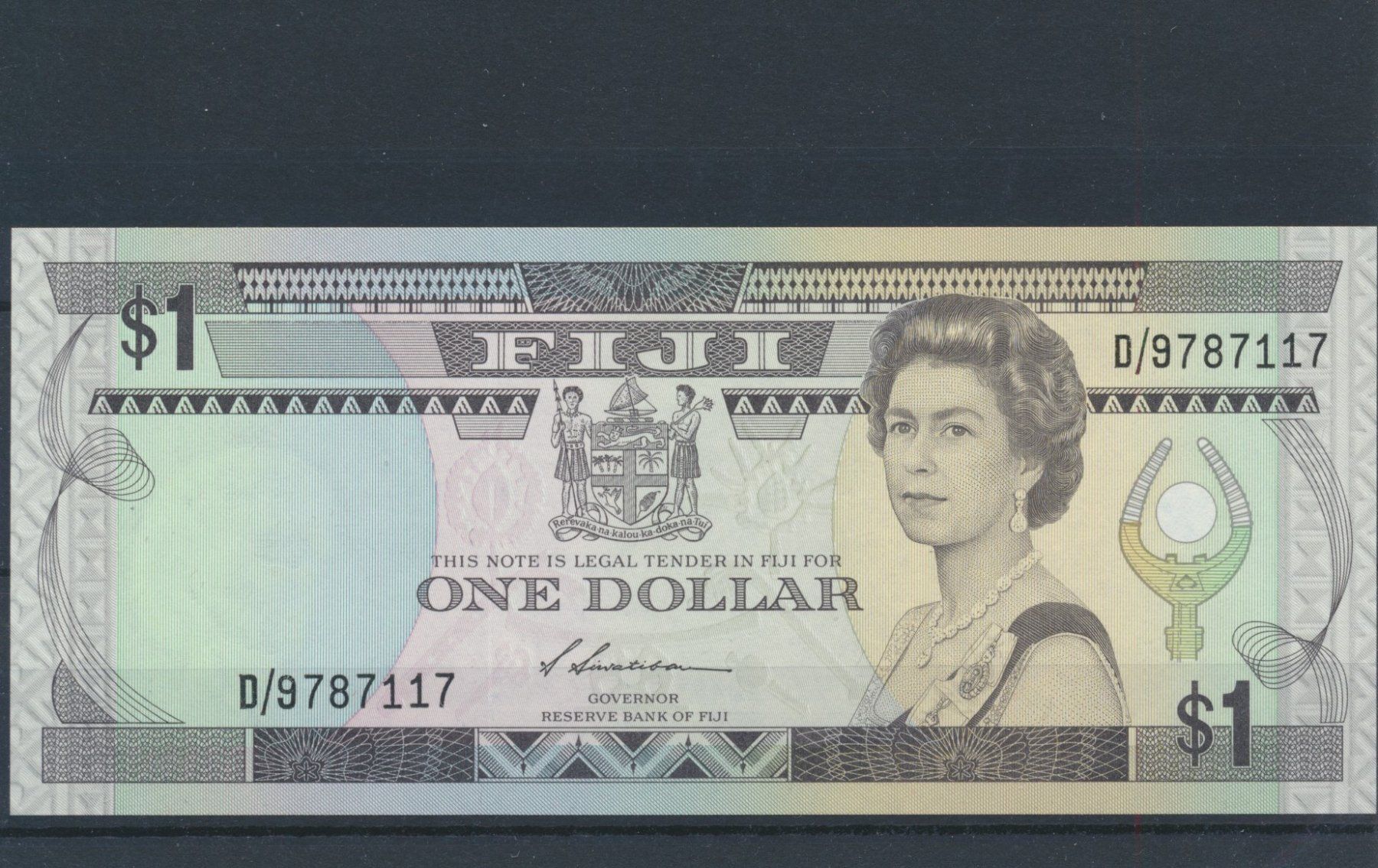 Banconote: Banknote, "Fidschi - 1 Dollar", ungebraucht – Nuovo (secondo la descrizione) da Winterthur venduto da Zupogeru