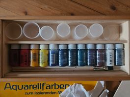 Stockmar Aquarellfarben zum lasierenden Malen, Waldorf