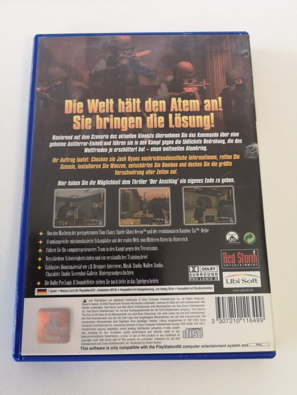 Giochi: Der Anschlag (PS2) – Usato da Herisau venduto da Seyashop1 2