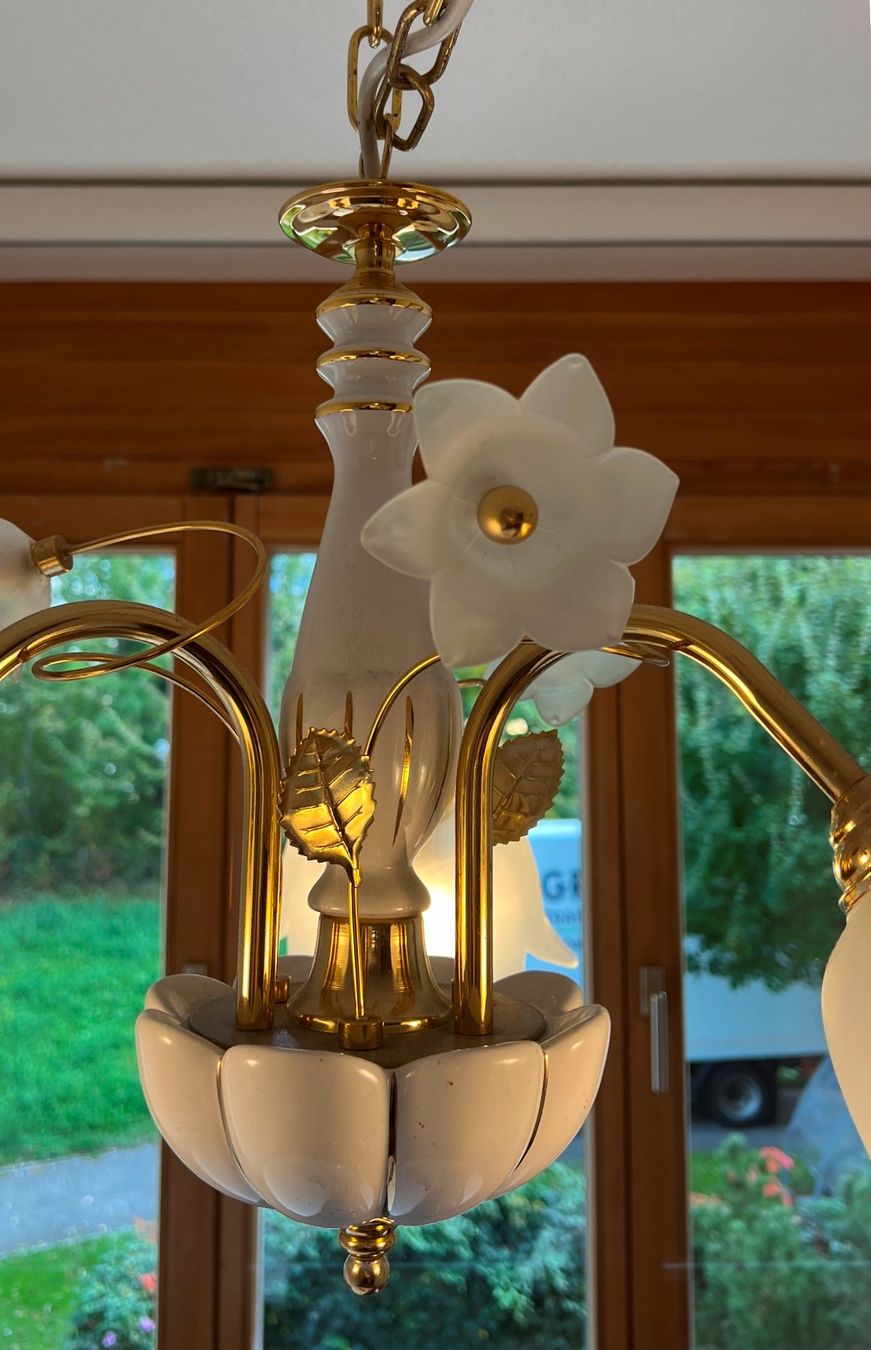Lampadari & plafoniere: Deckenlampe Leuchte mit Keramik Körper – Usato da Lodrino venduto da Stema 5