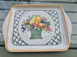 Servierplatte mit Fruchtmotiv, Basket Villeroy&Boch