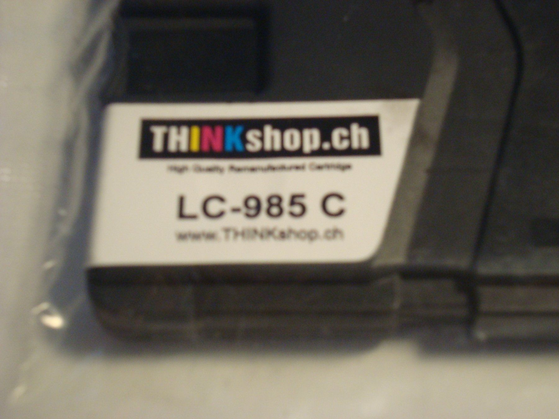 Druckerpatronen & Toner: Druckerpatrone LC 985 C (Cyan) – Neu (gemäss Beschreibung) aus Buchs AG von Baerfisch