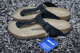 Birkenstock, Gizeh, Gr. 40, Leo black, NEU