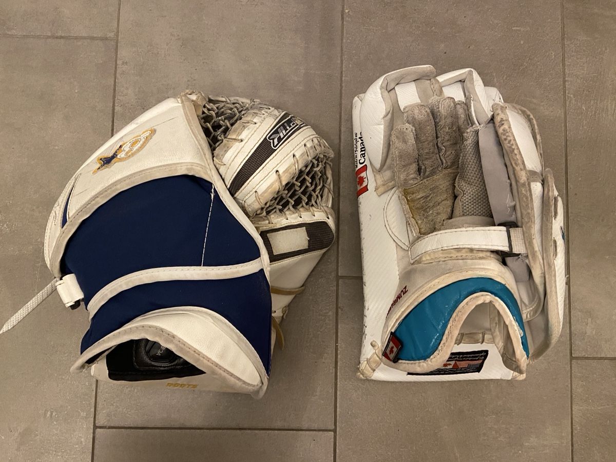 Guanti & manicotti: Brians Optik 2 SR(HC Davos) – Usato da Bulle venduto da Benjoi49 1