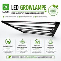 LUMii XLED 720W LED Growlampe – dimmbare Pflanzenlampe