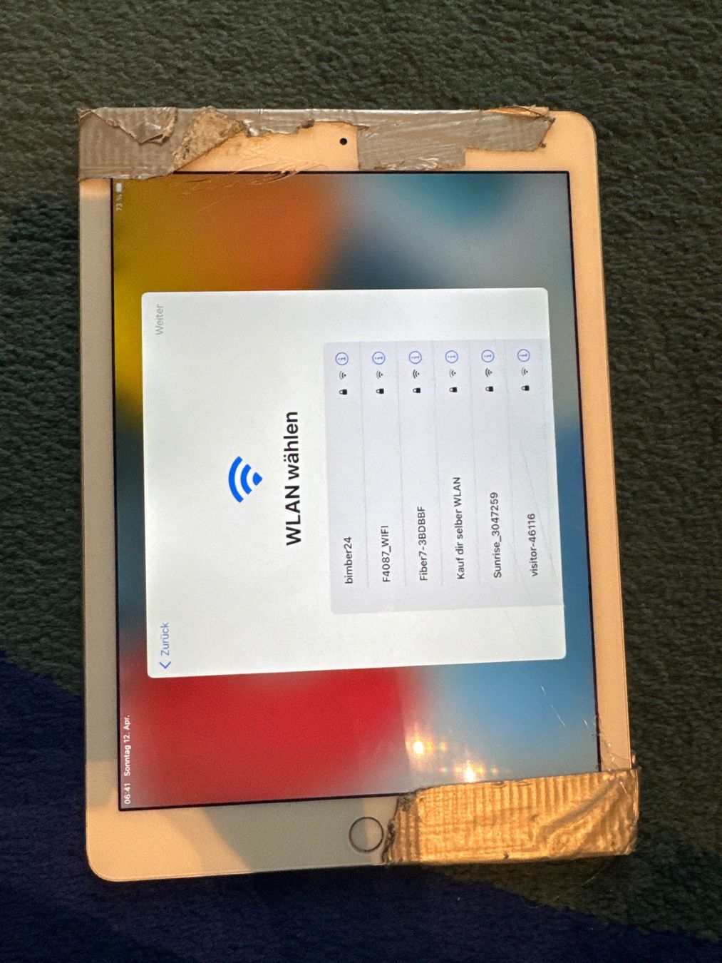 Apple Tablet PC: Apple iPad Air 2 – Difettoso da Adliswil venduto da Busys