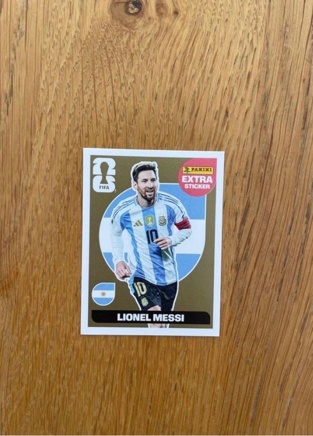 Panini Carte collezionabili: Messi Gold Panini Karte 2026 – Usato da Elsau venduto da Kandi06