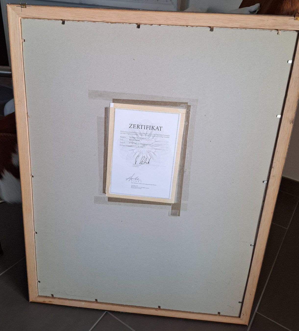 Grafica & Litografie: CELESTINO PIATTI "Aquarius" Original-Lithographie – Usato da Wallisellen venduto da mica53 1