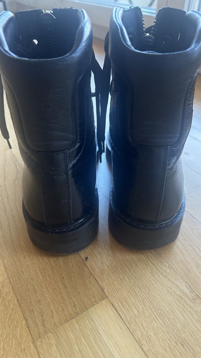 Saint Laurent Scarpe da donna: Saint Laurent Black Leather Boots Size 40,5 – Usato da Luzern venduto da ida_hv2y 5