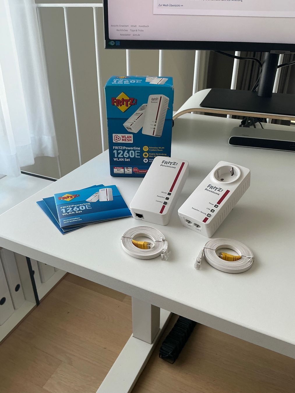 Avm WiFi: FRITZ!Powerline 1260E WLAN Set – Usato da Zollikon venduto da halbkarat