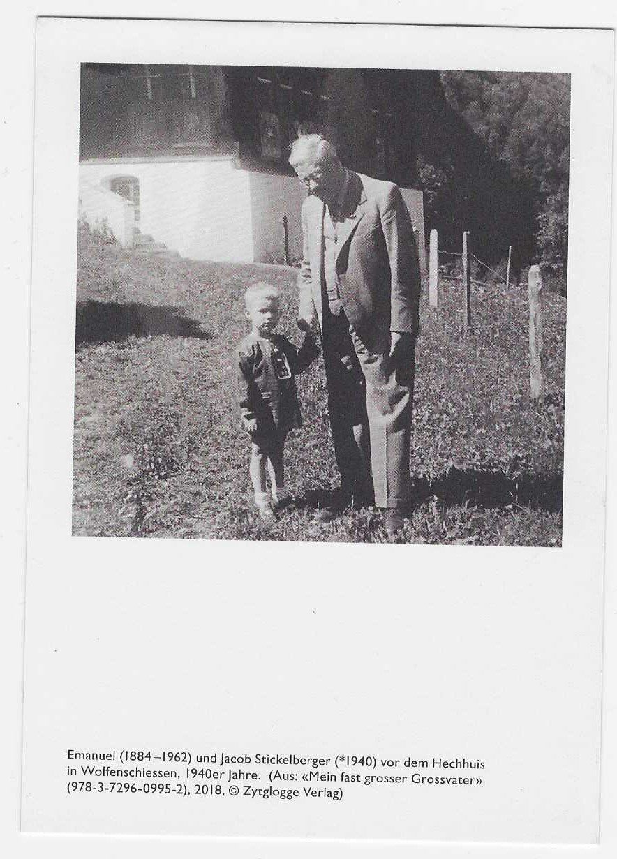 Cartoline postali: Ansichtskarte: Sommergrusskarte, Wolfenschiessen, 1940er – Usato da Luzern venduto da gil_9jtr