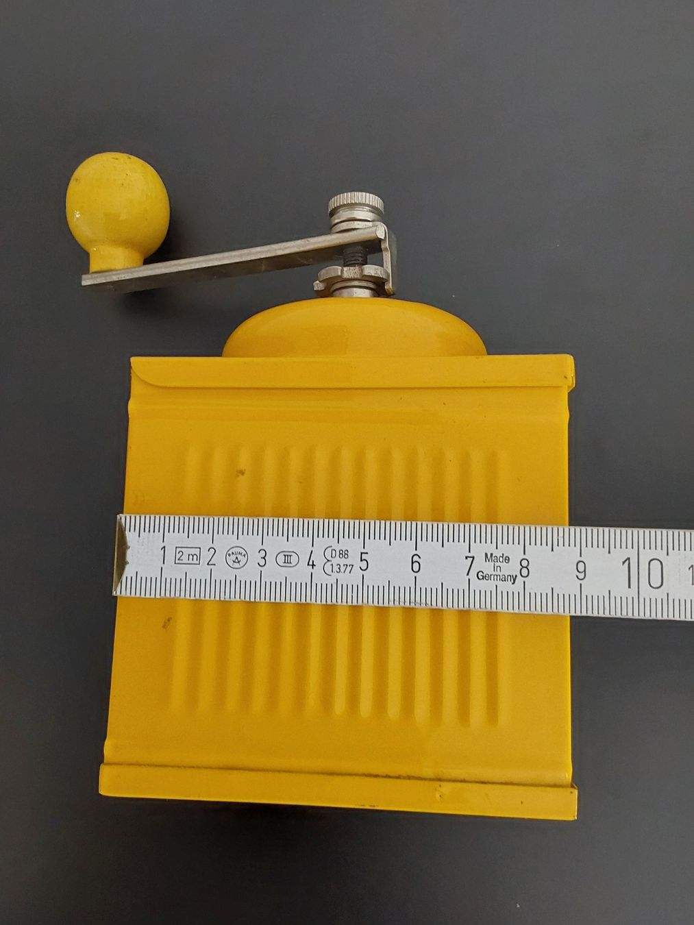 Elettrodomestici da cucina: Kaffeemühle gelb Metall. – Usato da Steinach venduto da Chilli1957 5