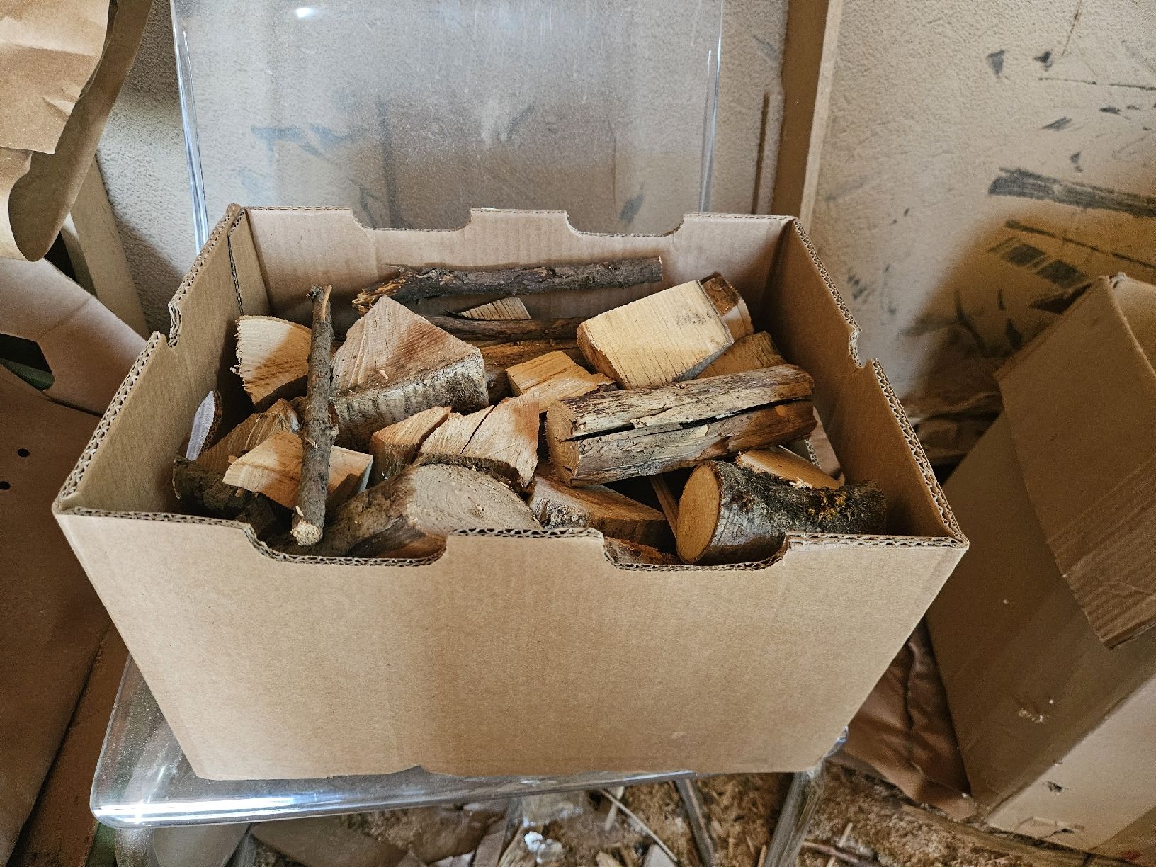 Articoli in legno: 1 kiste brennholz klein – Usato da Böttstein venduto da dicitalfilm1980