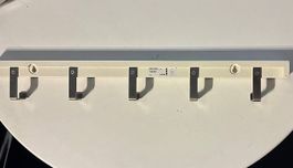 5-Hakenleiste, weiss, IKEA