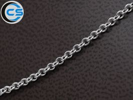Collier Ankercollier 18 Karat Weissgold Länge 50cm