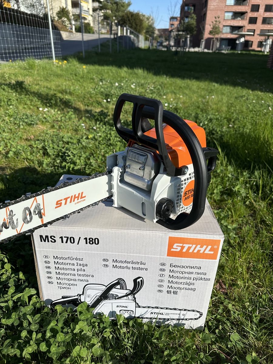 Stihl Seghe: Stihl MS 180. Ganz NEU. – Nuovo e nell'imballaggio originale da Regensdorf venduto da Dani.Al 5