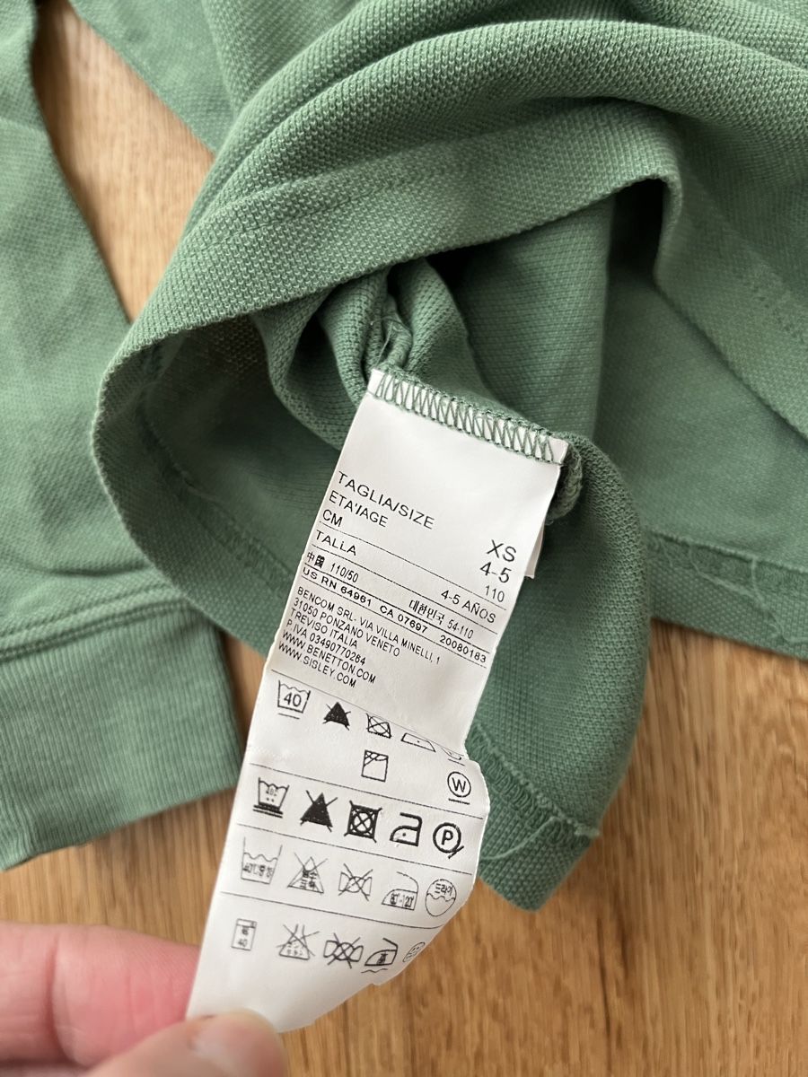 Benetton Camicie, T-shirt & Polo: Benetton Polo Shirt, Gr. 110 – Usato da Interlaken venduto da fbnscl 3