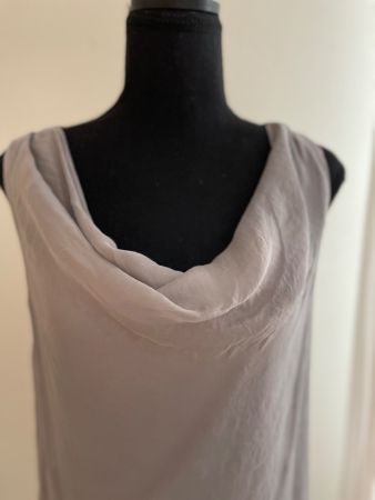 Sommerliches, leichtes Kleid von Hallhuber - Seide Gr. 38