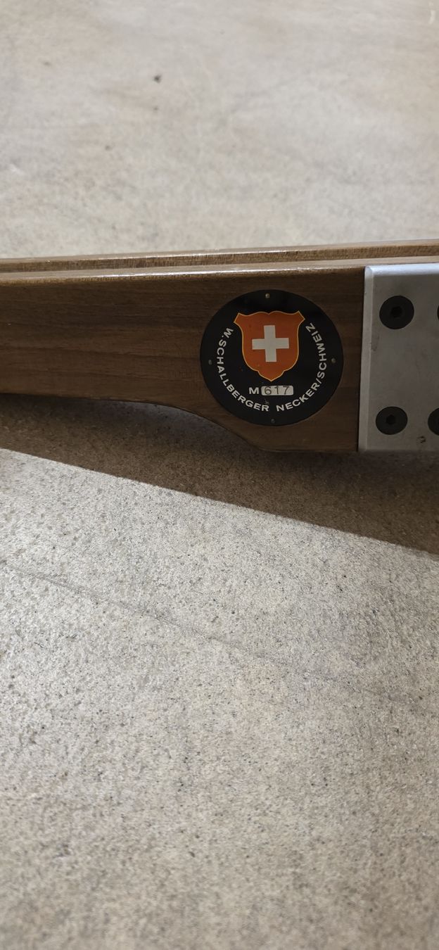 Tir à l'arc: Armbrust W. Schallberger Necker/Schweiz, – D'occasion à Siglistorf par Columbo86 3