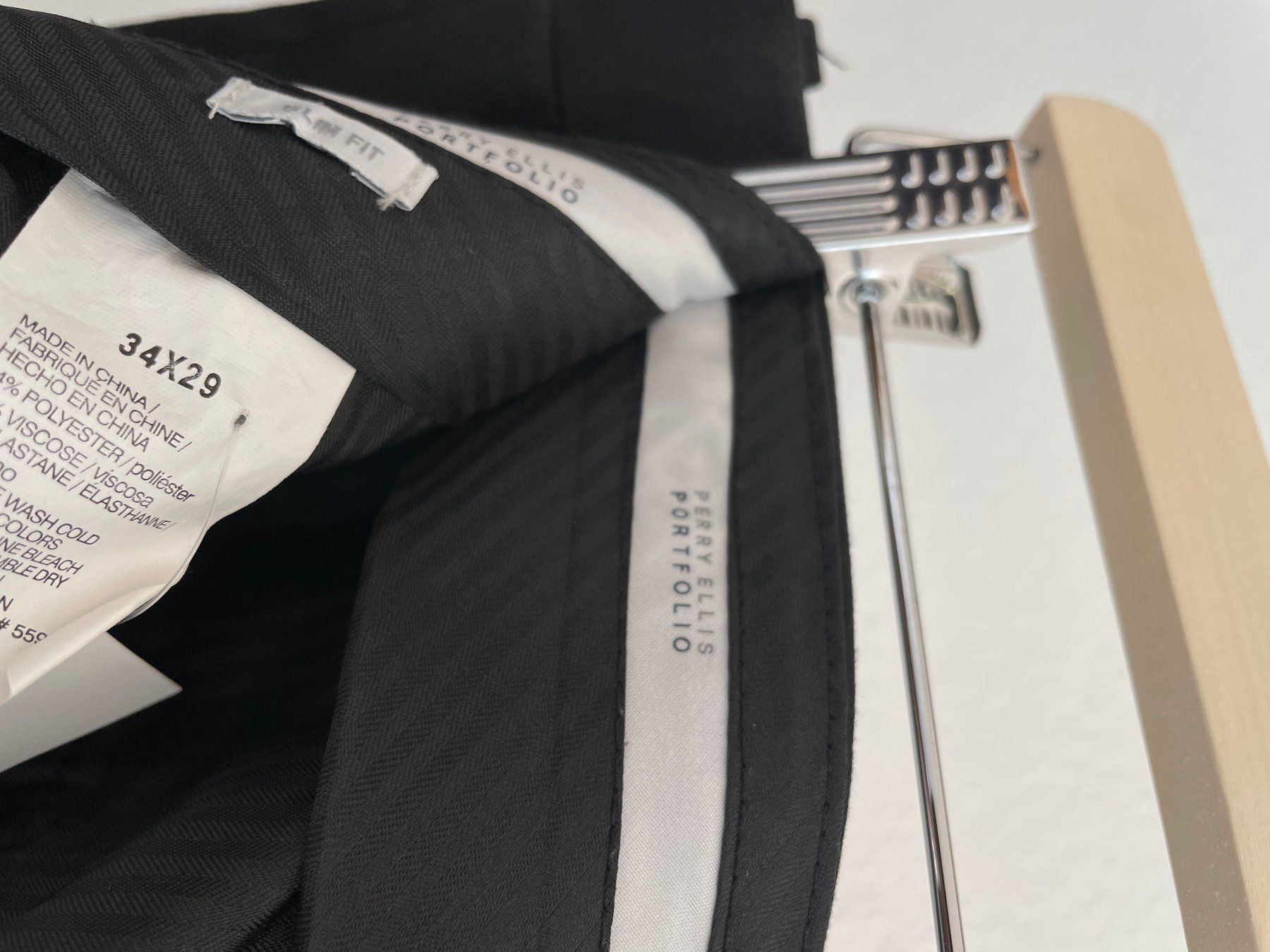 Pantaloni: Perry Ellis Anzugshose – Nuovo (secondo la descrizione) da Luzern venduto da tim_nk6b 2
