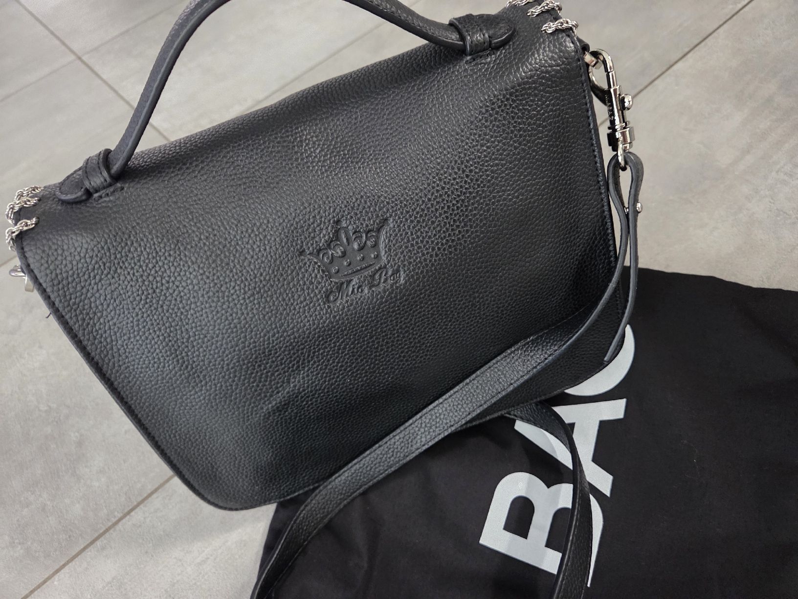 Borse da donna: original MIA BAG echte leder tasche black – Nuovo (secondo la descrizione) da bellinzona venduto da zeus6535 4