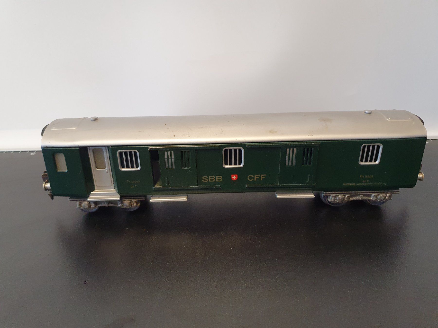 Hag Modelleisenbahnen: HAG:0: SBB GEPÄCKWAGEN GRÜN – Gebraucht aus Biglen von taunus82