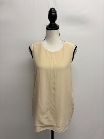 Caspar David Seidentop beige Gr. 36 Top Seide