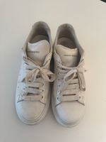 Alexander McQueen White Sneakers Size 39.5 Used Condition