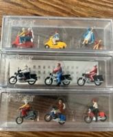 Preiser H0 (1:87) Figuren-Set – Motorräder & Scooter
