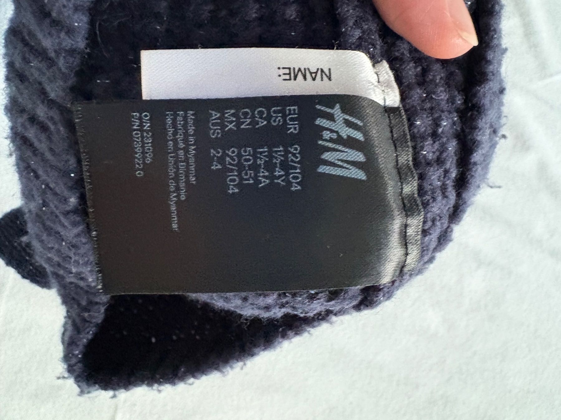 Altro abbigliamento per bambina: Mütze mit Schleife gr 92-104 – Usato da Egg b. Zürich venduto da dalanna 2