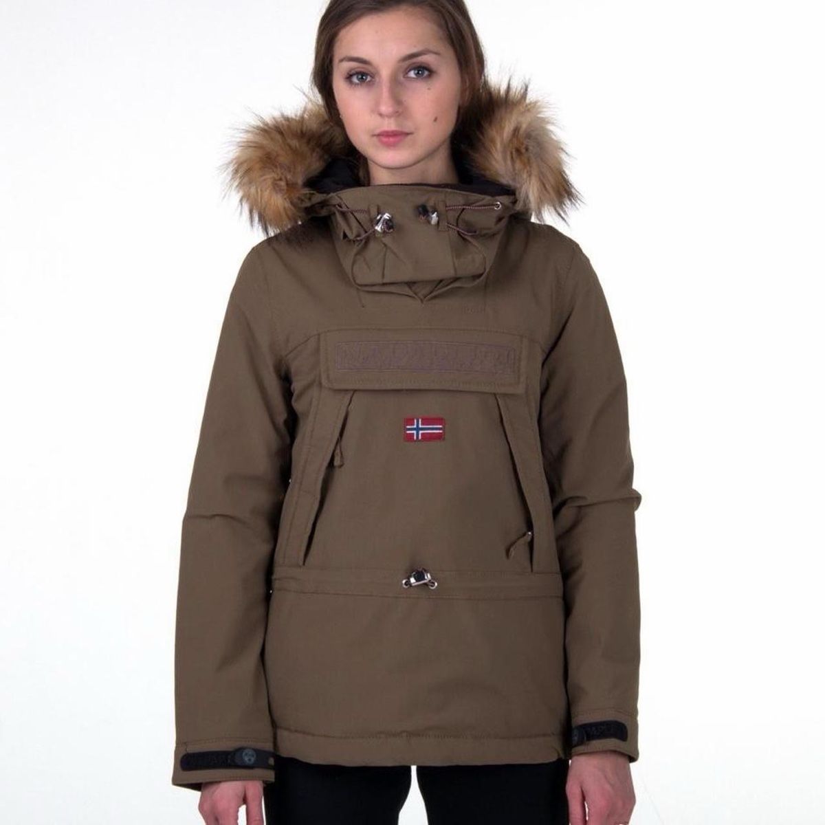 Napapijri Vestes: Napapijri skidoo brown jacket – D'occasion à Vacallo par vavas