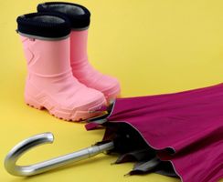 Gummistiefel Gr. 29 - Rosa/super leicht/warm (EVA)