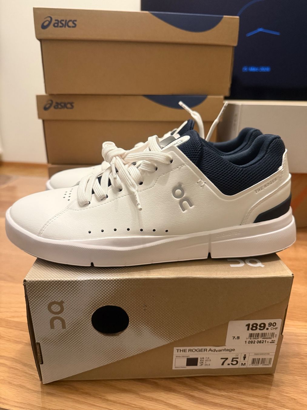 On Herrenschuhe: On The Roger Advantage Gr 40.5 Neu – Neu und originalverpackt aus Zürich von Herbion1