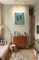 Gemälde " Der innere Blick" handmade 40×50