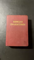 Schweizer Zivilgesetzbuch Buch gebunden - 1907