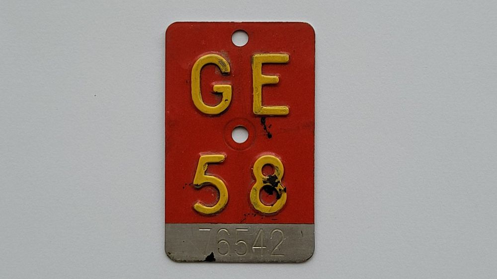 Plaque vélo NE 63 | Kaufen auf