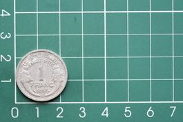währung francaise 1 franc 1957