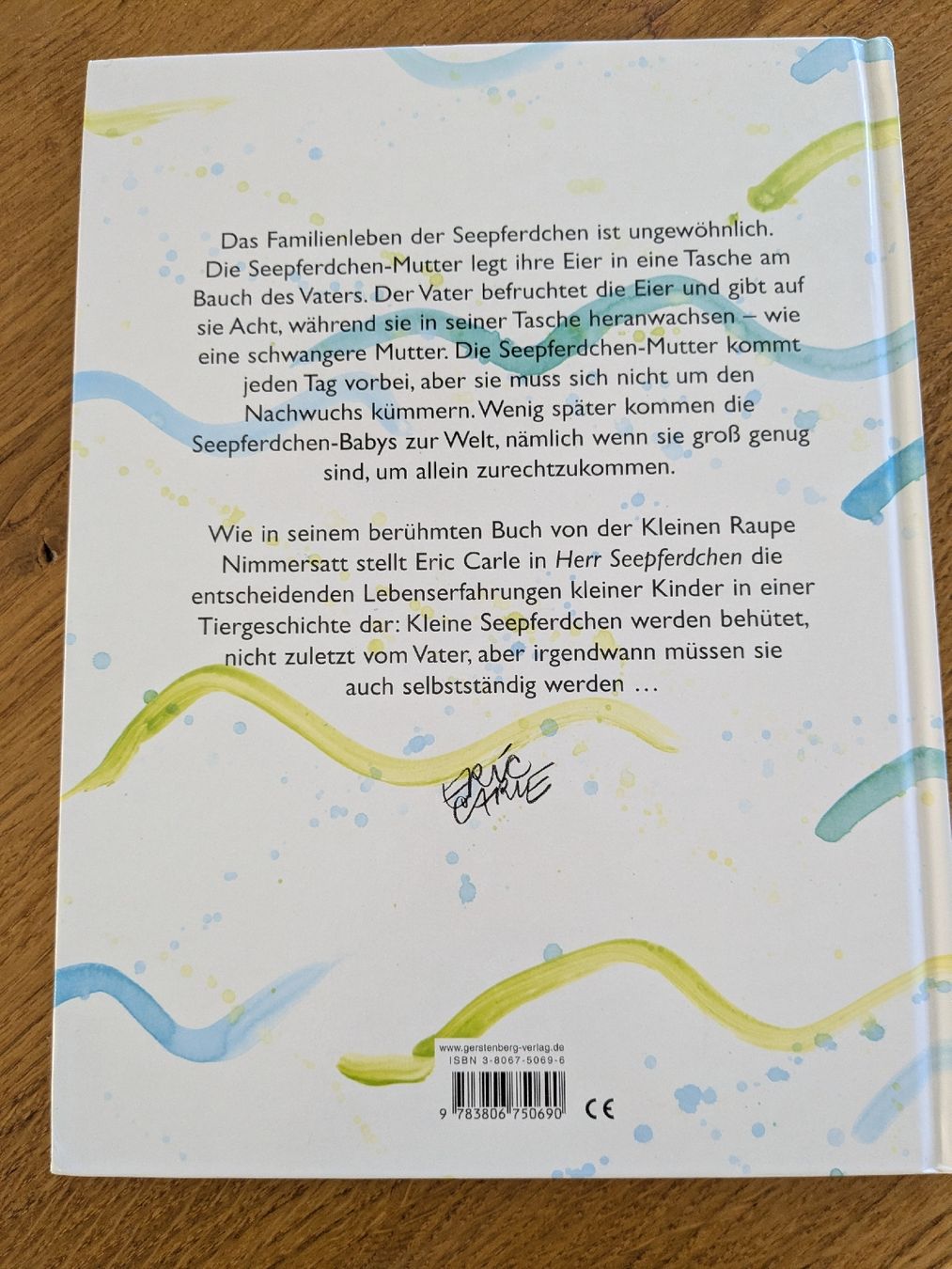 Libri: Herr Seepferdchen - Eric Carle – Usato da Wohlen AG venduto da merkur0300 7